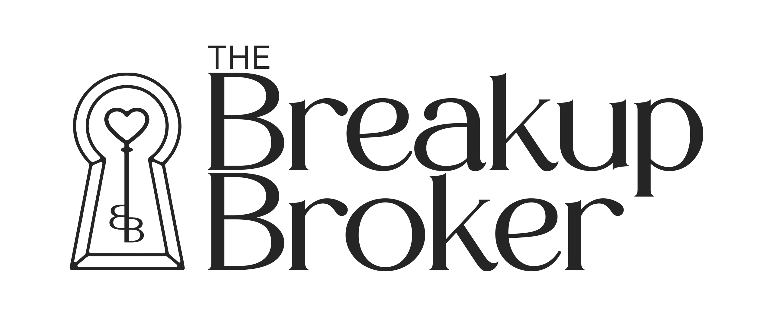 Breakup Broker logo plain text stacked